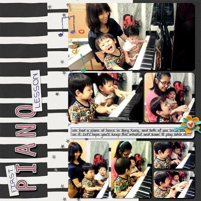 First Piano Lesson