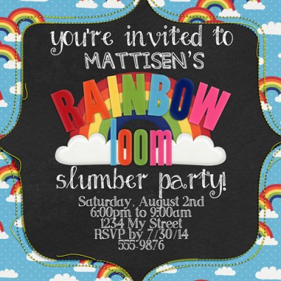 Rainbow Loom Invite
