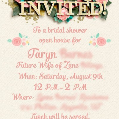 You're Invited