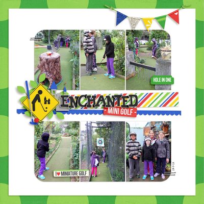 Enchanted mini golf