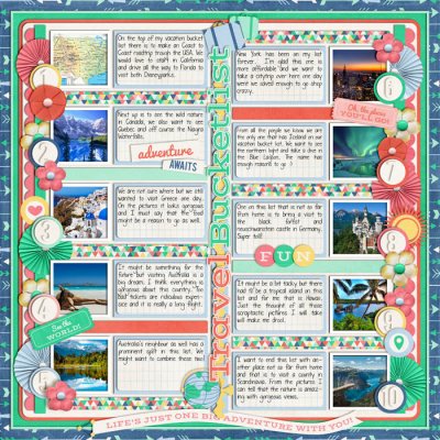 My Travel Bucket List