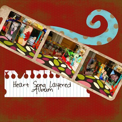 Heart Song Layered Album