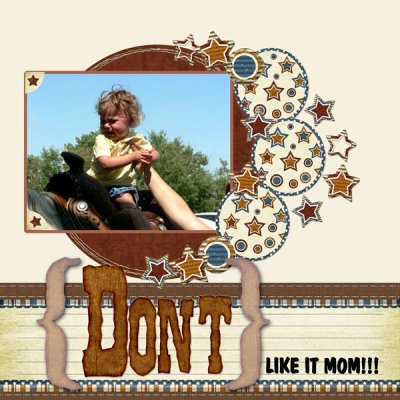 Don't like it mom!