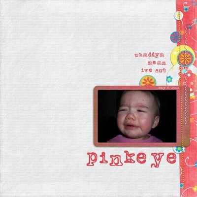 pinkeyed baby
