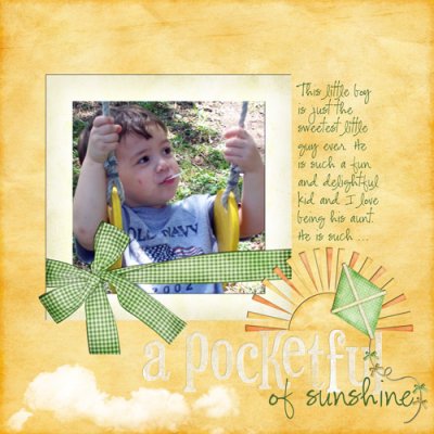A pocketful of sunshine