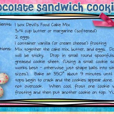 Chocolate Sandwich Cookies