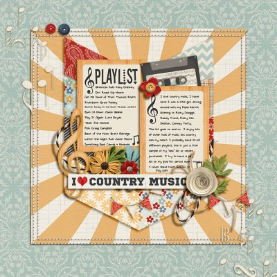 I heart country music