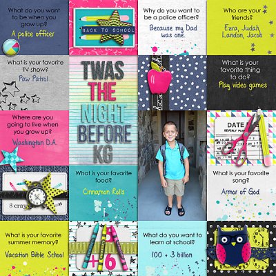 Twas The Night Before Kinder