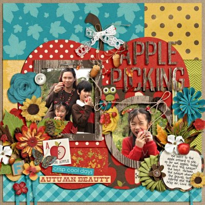 apple picking