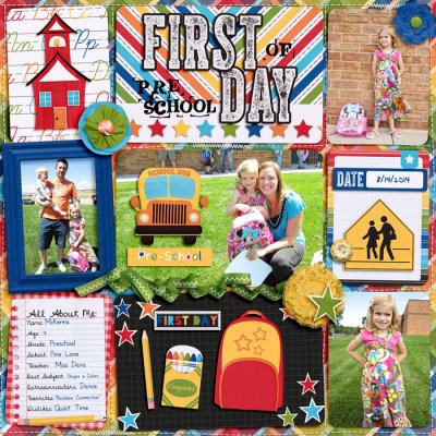 First Day of Preschool