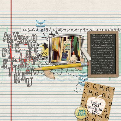 August 2014 School Check-in