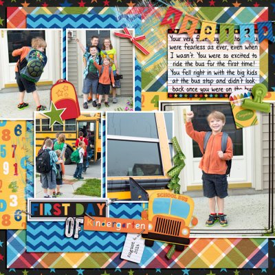 First Day of Kindergarten