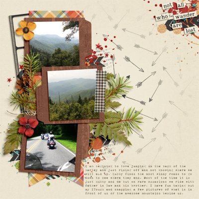 right side of double page