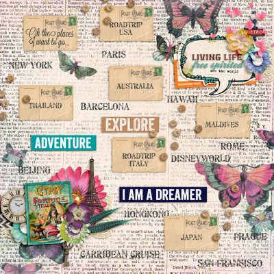 Oh the places I want to go