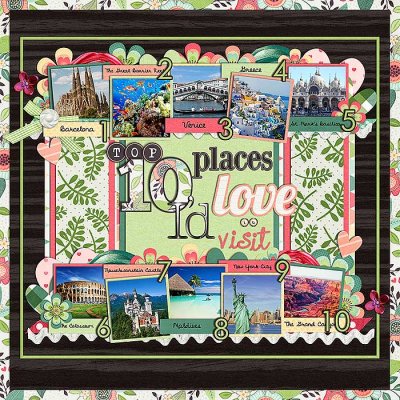Top Ten Places