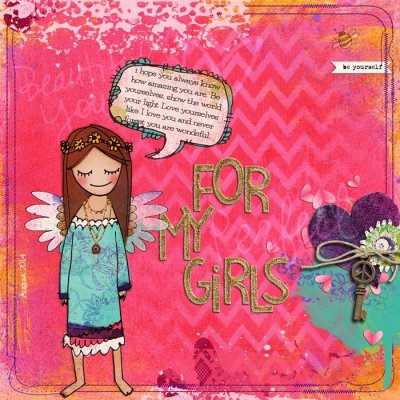 For My Girls _Art Journal