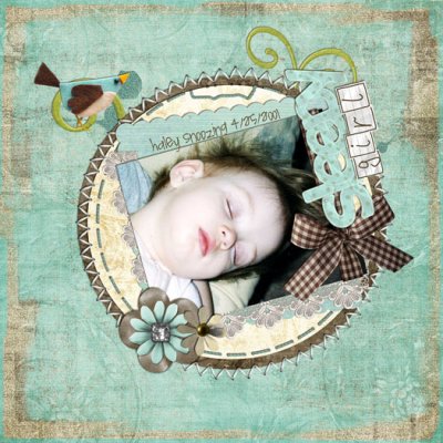 Sleepy girl