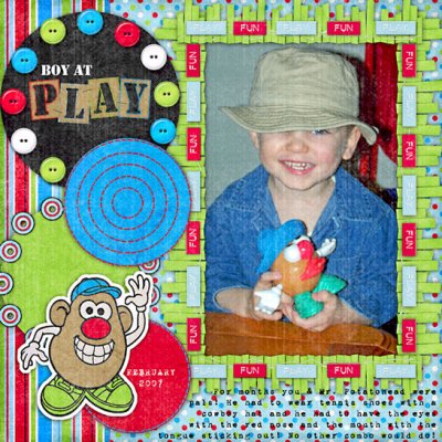 Boy at Play