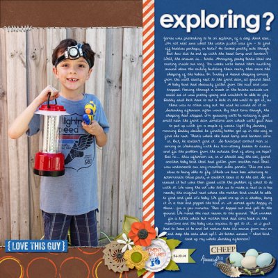 Exploring?