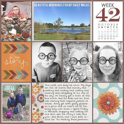 Project Life 2014 Week 42 Right