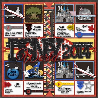2014 Disney Title Page