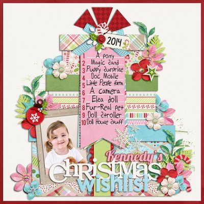 Kennedy Christmas List 2014