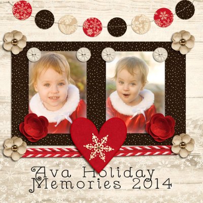 Ava Holiday Memories 2014