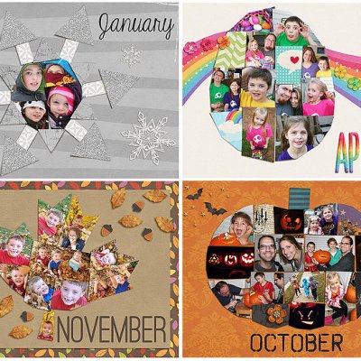 calendar toppers