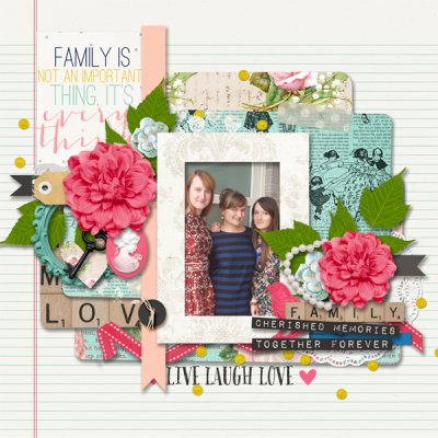 Bingo Jan Nr16 - 'Scrap A Family Portrait'