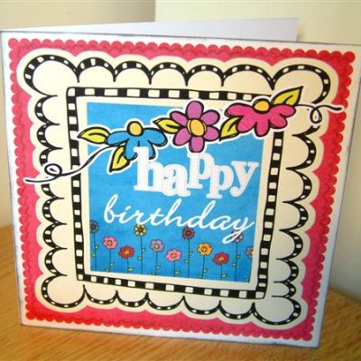 Happy Birthday - hybrid card