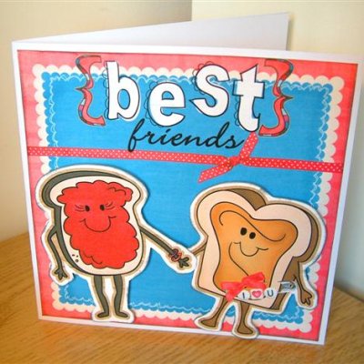 Best Friends - hybrid card