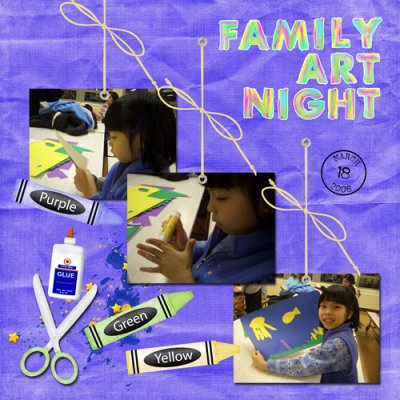 Familiy Art Night