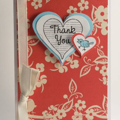 Thank You Card for Kindergarten Teacher