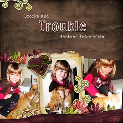 Brooke & Trouble (May TOTM - Karen Wong)