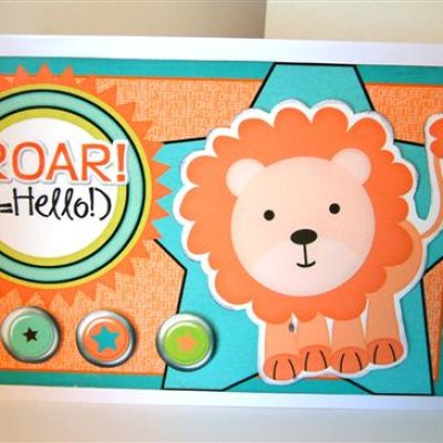 Roar (=Hello!) - hybrid card