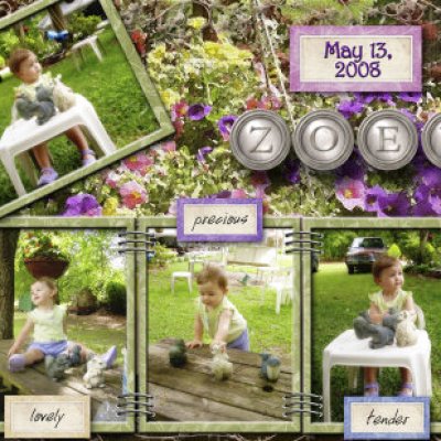Isabella Enjoying Spring