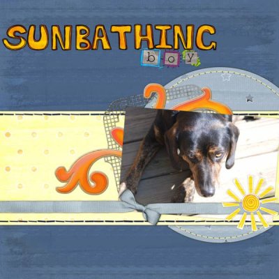 Sunbathing Boy