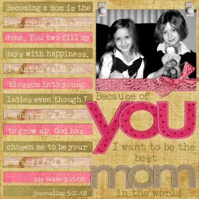Because of you