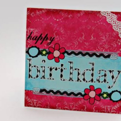 Happy Birthday Card *hybrid*