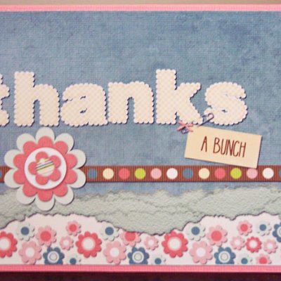 Thanks card