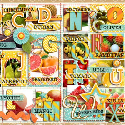 LO392 - A to Z Fruits