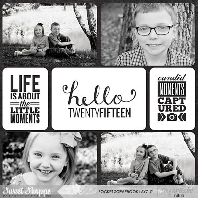 Project Life 2015 Title Page