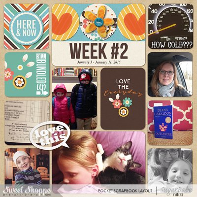 Project Life 2015 Week 2 Right