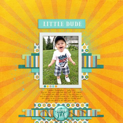 LIttle Dude - Script/San Serif Challenge
