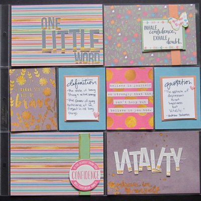One Little Word- Vitality