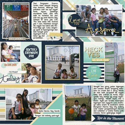 Kite Festival in Singapore (left page)