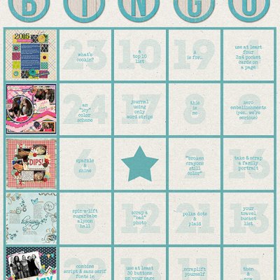 My January Bingo Card