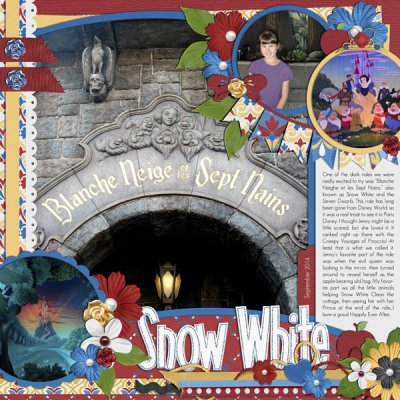 Snow White Ride at Paris Disneyland