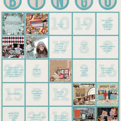 January Bingo Card