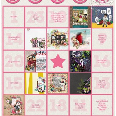 Feb 2015 bingo card